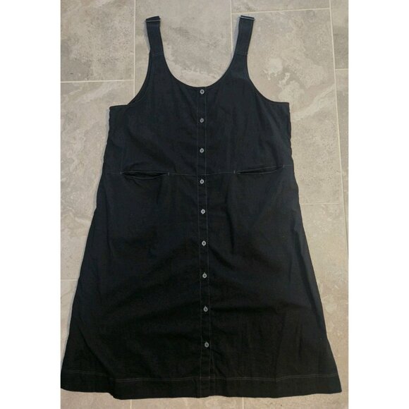 Gudrun Sjoden Black Button-Front Dress - Picture 6 of 11